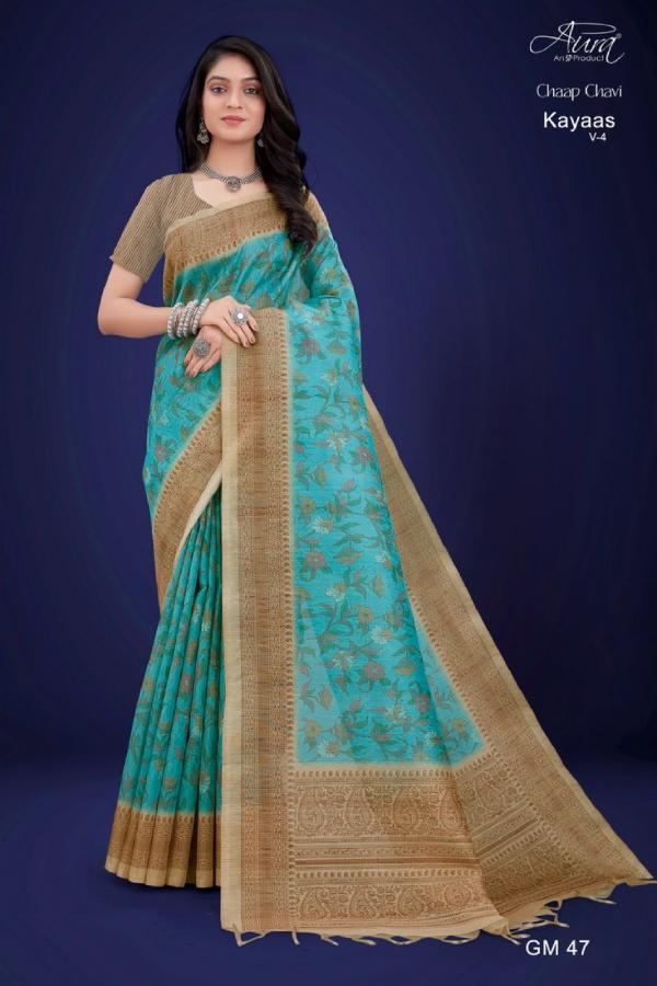 Aura Kayaas Vol 4 Cotton Handloom Saree Collection